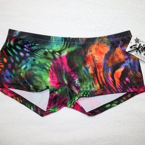 SKINZ EXTREME LOW SQUARE CUT SWIM TRUNKS